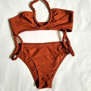 Brown Shani Shemer Bikini